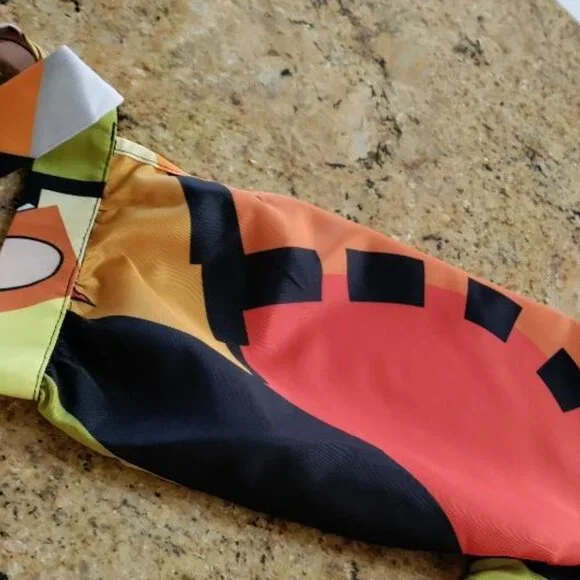 Colorful Picasso look Tunic/Dress - Picture 4 of 4